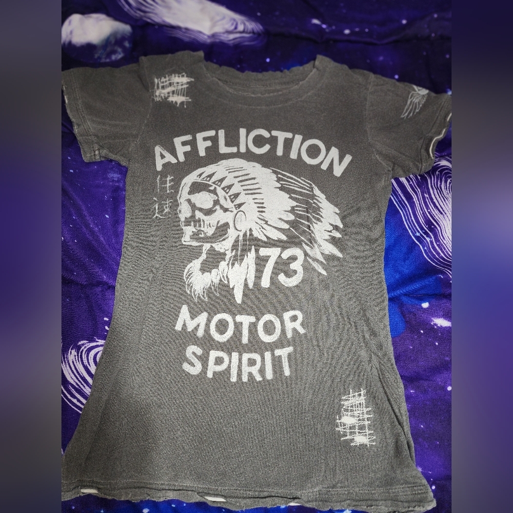 Affliction short sleeved shirt